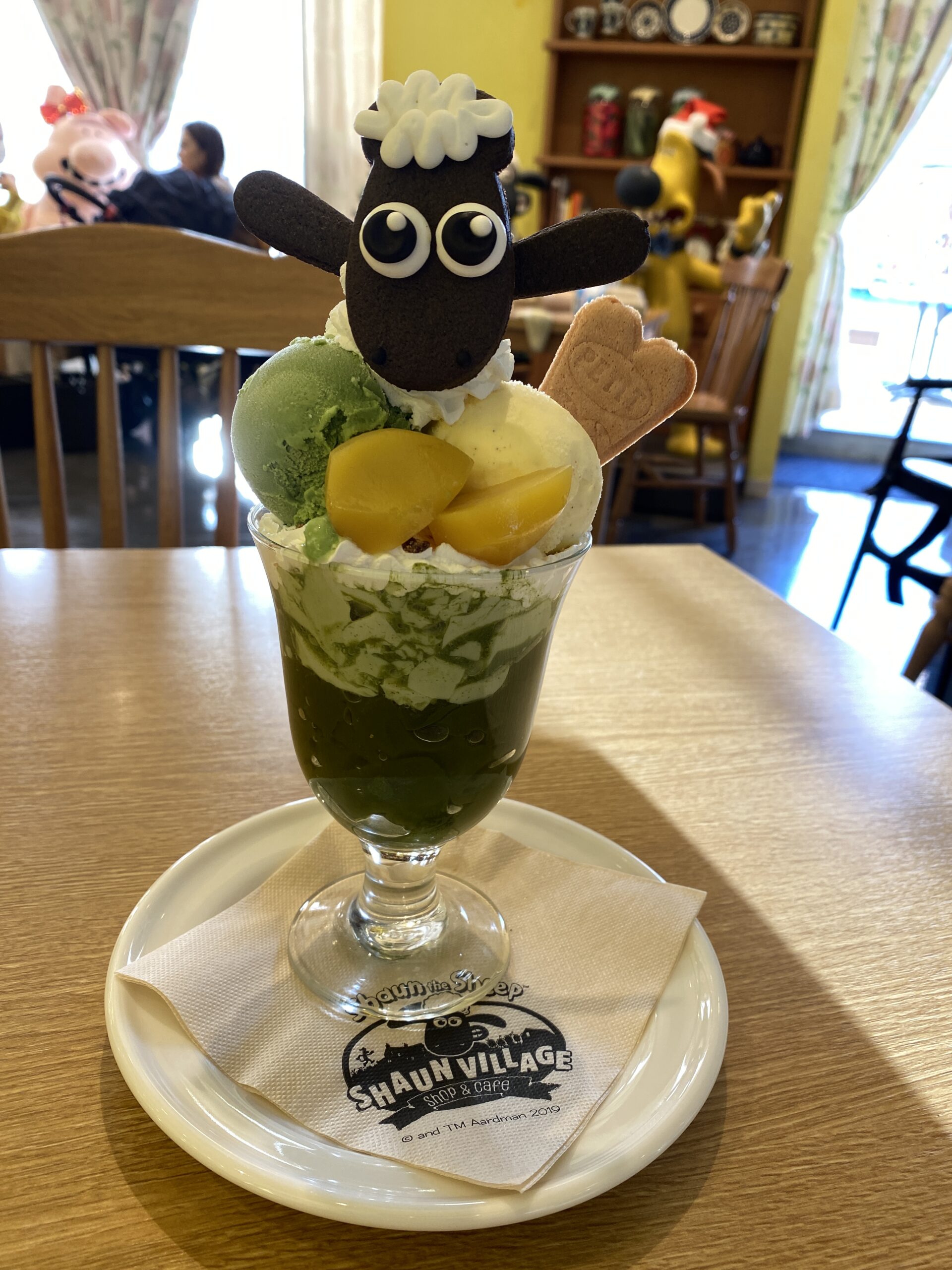 【スイーツ】ショーンの抹茶トライフル［ひつじのショーンビレッジ］